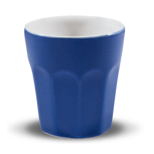 Стакан 90мл d6см h6,5см Oxford, керамика, цвет синий Стакан 90мл d6см h6,5см Oxford, керамика, цвет синий