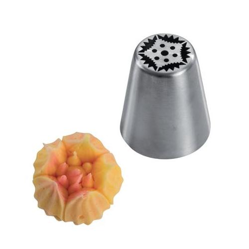 Насадка "Цветок" d25мм h42мм, нерж.сталь Насадка "Цветок" d25мм h42мм, нерж.сталь