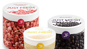 Новинка в ассортименте! JUST FRESH – сублимированные ягоды Новинка в ассортименте! JUST FRESH – сублимированные ягоды