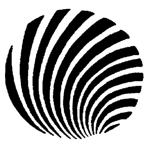 Трафарет для декора d26см "Геометрические полосы", пластик Трафарет для декора d26см "Геометрические полосы", пластик