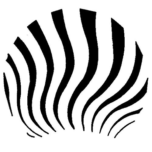 Трафарет для декора d26см "Геометрические полосы", пластик Трафарет для декора d26см "Геометрические полосы", пластик