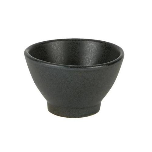 Салатник конический 0,08л d7,5см, керамика, RUSTICO CARBON Салатник конический 0,08л d7,5см, керамика, RUSTICO CARBON