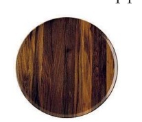 Тарелка мелкая d23см, Wood Essence 