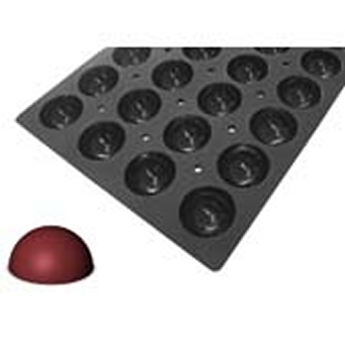 Форма силик. д/зам. и вып. "Мульфлекс Про Полусфера" d70мм h35мм, 84мл, 28 ячеек Форма силик. д/зам. и вып. "Мульфлекс Про Полусфера" d70мм h35мм, 84мл, 28 ячеек
