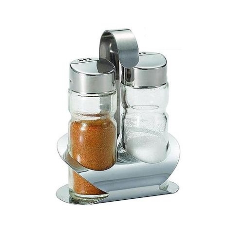 Набор для специй 2 предмета (соль, перец) "Спайс", с крюком Набор для специй 2 предмета (соль, перец) "Спайс", с крюком