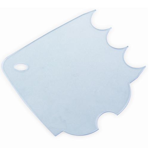 Скребок декоративный "Зубцы2" 14х15см Скребок декоративный "Зубцы2" 14х15см