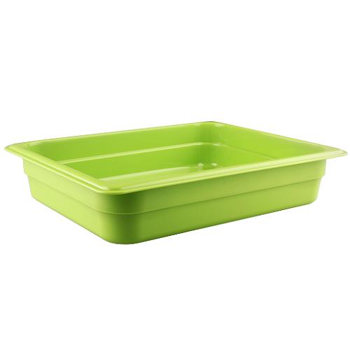 Гастроемкость п/п 1/2 h 65мм, зеленая Гастроемкость п/п 1/2 h 65мм, зеленая