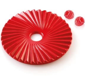 Форма силиконовая ПЛИССЕ 100 белая d140 мм, h10мм, 2х100мл PLISS100 Форма силиконовая ПЛИССЕ 100 белая d140 мм, h10мм, 2х100мл PLISS100