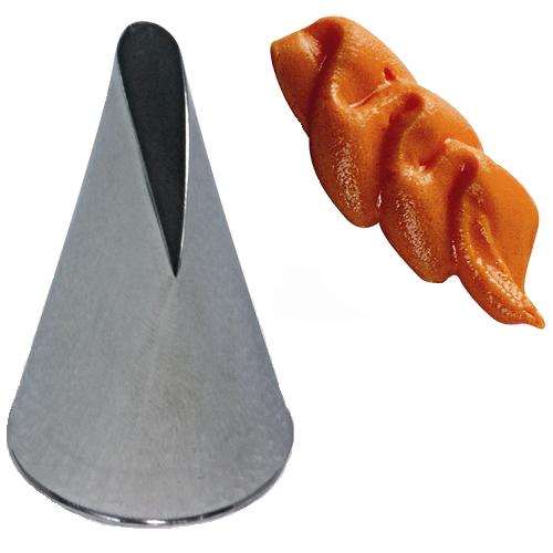 Насадка "Завиток" 20мм h40мм, нерж.сталь Насадка "Завиток" 20мм h40мм, нерж.сталь