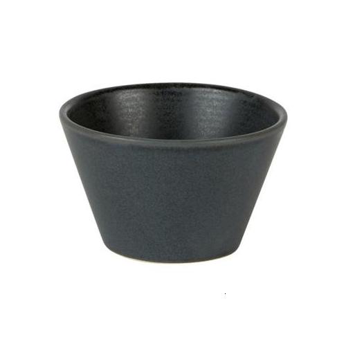 Салатник конический 0,42л d13см, керамика, RUSTICO CARBON Салатник конический 0,42л d13см, керамика, RUSTICO CARBON