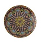 Тарелка мелкая d20см, Mandala, декор C 