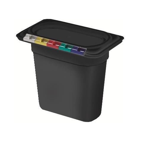 Гастроемкость п/п 1/9 h 100мм, черная Гастроемкость п/п 1/9 h 100мм, черная