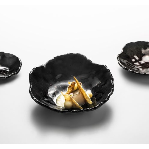 Салатник стеклянный «Космос» черный d23см 450мл, Cosmos Салатник стеклянный «Космос» черный d23см 450мл, Cosmos