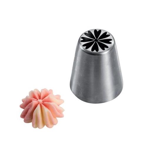 Насадка "Цветок" d25мм h42мм, нерж.сталь Насадка "Цветок" d25мм h42мм, нерж.сталь