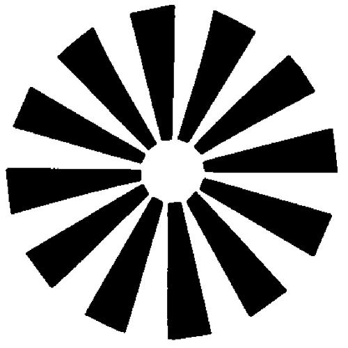 Трафарет для декора d26см "Геометрические полосы", пластик Трафарет для декора d26см "Геометрические полосы", пластик