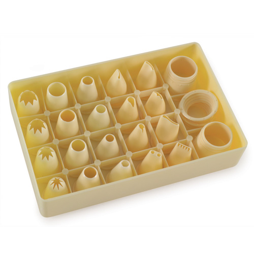 Набор насадок 20шт. h3см, пластик, d маленький Набор насадок 20шт. h3см, пластик, d маленький