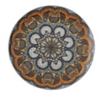 Тарелка мелкая d27,5см, Mandala, декор B 