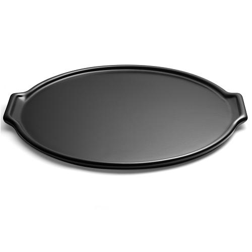 Блюдо для пиццы d 35,5см / 33,5см, с ручками, керамика, серия Gastron, цвет черный Блюдо для пиццы d 35,5см / 33,5см, с ручками, керамика, серия Gastron, цвет черный