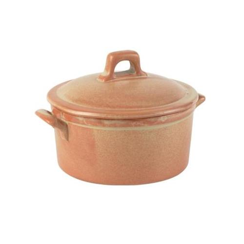 Кокотница 0,425л d12см h5,5см, с крышкой, керамика, FLAME Кокотница 0,425л d12см h5,5см, с крышкой, керамика, FLAME