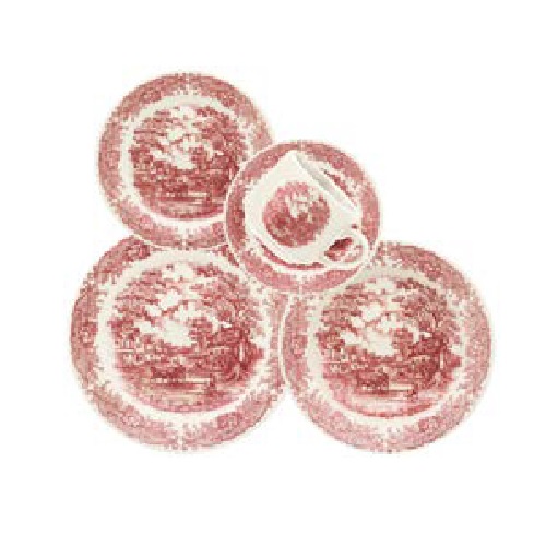 Тарелка мелкая 24см, серия DONNA, декор VILAREJO, Oxford Тарелка мелкая 24см, серия DONNA, декор VILAREJO, Oxford