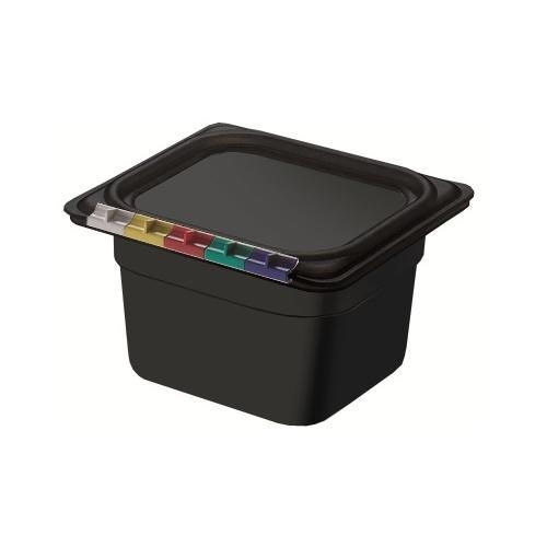 Гастроемкость п/п 1/6 h 100мм, черная Гастроемкость п/п 1/6 h 100мм, черная