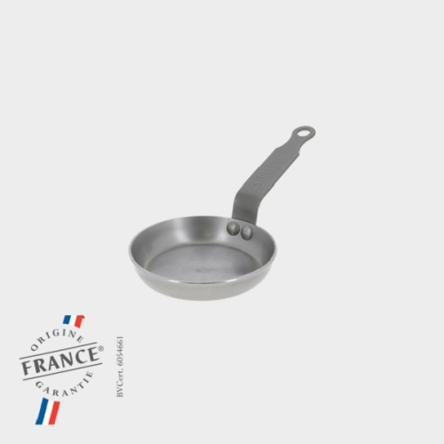 Сковорода для оладьев d 12см h1,8см, белая сталь "Mineral B Element" Сковорода для оладьев d 12см h1,8см, белая сталь "Mineral B Element"