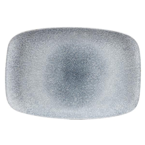Блюдо прямоугольное CHEFS 35,5х24,5см, без борта, цвет Raku Topaz Blue, Studio Prints