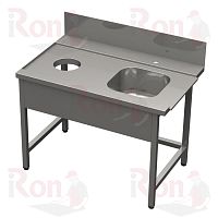 Стол  СО М1Р 1200*750*870 входной с правым крепл.