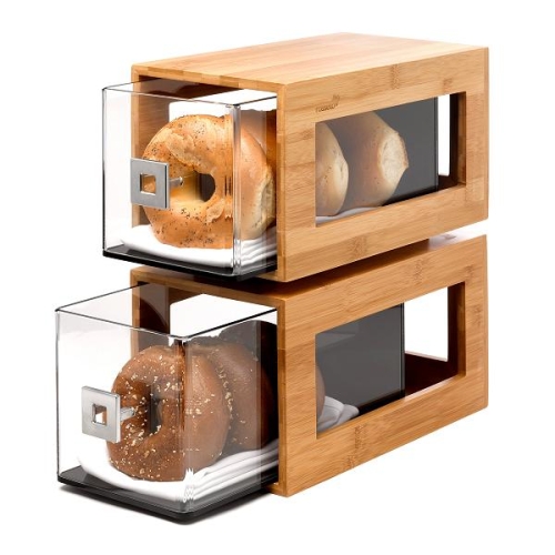 Диспенсер BAKERY для выпечки, 2 уровня, 32,4х17,1см h35,6см, акрил/бамбук Диспенсер BAKERY для выпечки, 2 уровня, 32,4х17,1см h35,6см, акрил/бамбук
