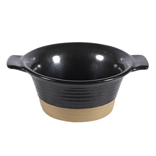 Блюдо глубокое d14см 0,40л, с ручками, керамика, Igneous Black Блюдо глубокое d14см 0,40л, с ручками, керамика, Igneous Black