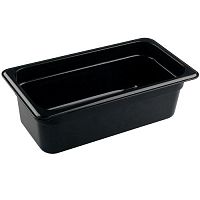 Гастроемкость п/п 1/3 h 100мм, черная