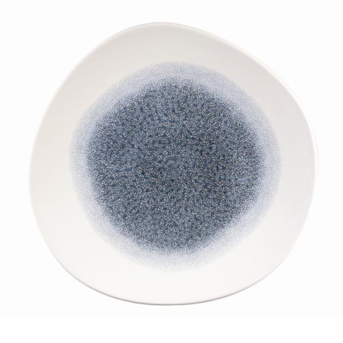 Тарелка мелкая "Волна" 26,4см, без борта, цвет Raku Topaz Blue, Studio Prints