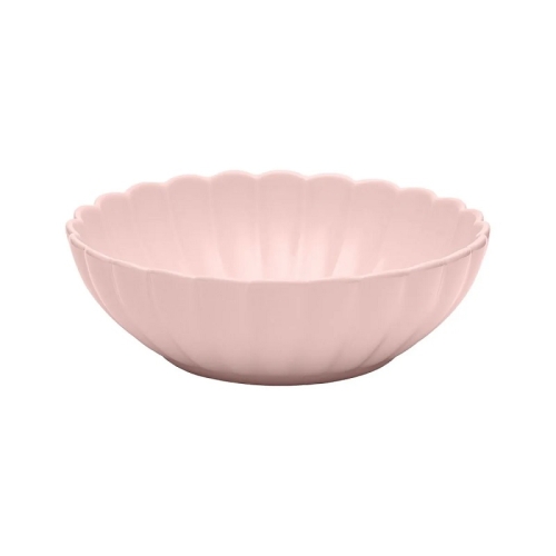 Тарелка глубокая 22см, фарфор, серия FLORA декор DALIA Тарелка глубокая 22см, фарфор, серия FLORA декор DALIA