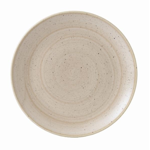 Тарелка мелкая 28,8см, без борта, Stonecast, цвет Nutmeg Cream