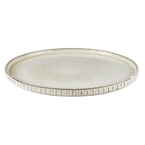 Блюдо презентационное 26,5см, керамика, Impressions, цвет OYSTER Блюдо презентационное 26,5см, керамика, Impressions, цвет OYSTER