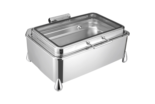 Мармит настольный (чефиндиш) прямоугольный со стеклянной крышкой 12л, 69x48x37см Мармит настольный (чефиндиш) прямоугольный со стеклянной крышкой 12л, 69x48x37см