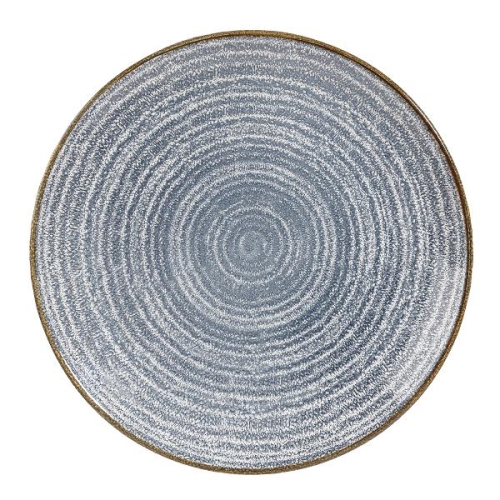 Тарелка мелкая 26см, без борта, цвет Slate Blue, Studio Prints
