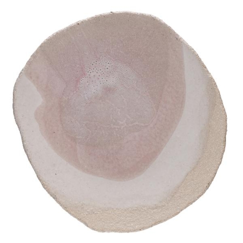 Тарелка мелкая 23х21см, керамика, цвет ROSE, Wabi