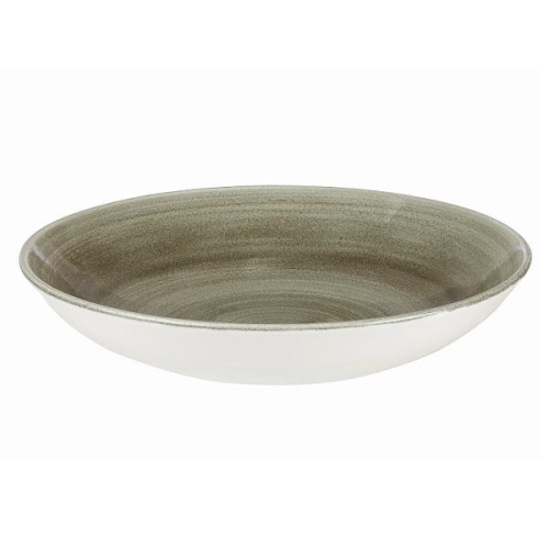 Тарелка глубокая 18,2см 0,426л, без борта, Stonecast Patina, цвет Burnished Green