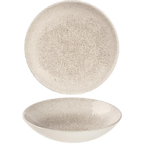 Салатник 0,42л d18,2см, без борта, цвет Raku Agate Grey, Studio Prints