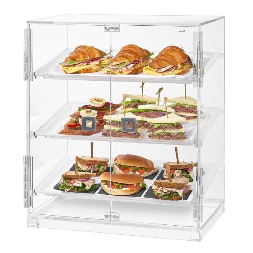 Диспенсер BAKERY для выпечки, 3 уровня, 48,5х32,3см h58,4см, акрил Диспенсер BAKERY для выпечки, 3 уровня, 48,5х32,3см h58,4см, акрил