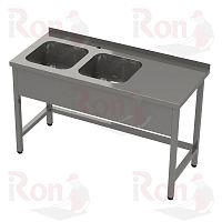 Ванна моечная ВМ2L 1500*600*850