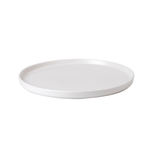 Тарелка мелкая CHEFS Walled d27,5см h2см, с прямым бортом, цвет White