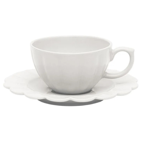 Пара чайная (чашка 220мл и блюдце 16см), фарфор, серия FLORA декор CAMELIA Пара чайная (чашка 220мл и блюдце 16см), фарфор, серия FLORA декор CAMELIA