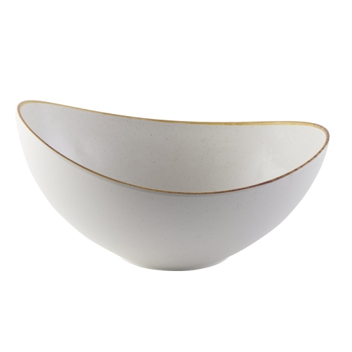 Миска "Moonstone" 4,5л 35,5х25см h18см, меламин, Buffet Stonecast Melamine, цвет Barley White