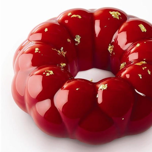 Форма для мороженого/суфле 3D "Сингапур-саварин" d180/55мм h60мм (объем 1,0л), силикон Форма для мороженого/суфле 3D "Сингапур-саварин" d180/55мм h60мм (объем 1,0л), силикон