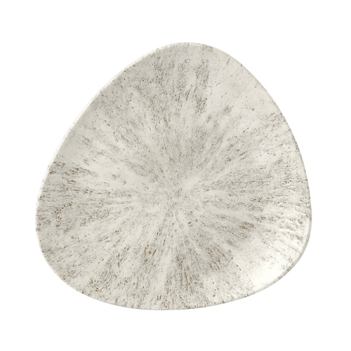 Тарелка мелкая треугольная 26,5см, без борта, цвет Stone Agate Grey, Studio Prints
