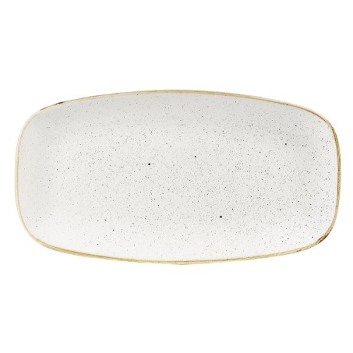 Блюдо прямоугольное CHEFS 26,9х12,7см, без борта, Stonecast, цвет Barley White
