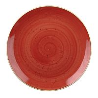 Тарелка глубокая 24,8см 1,13л, без борта, Stonecast, цвет Berry Red