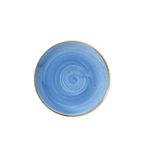Тарелка мелкая 16,5см, без борта, Stonecast, цвет Cornflower Blue